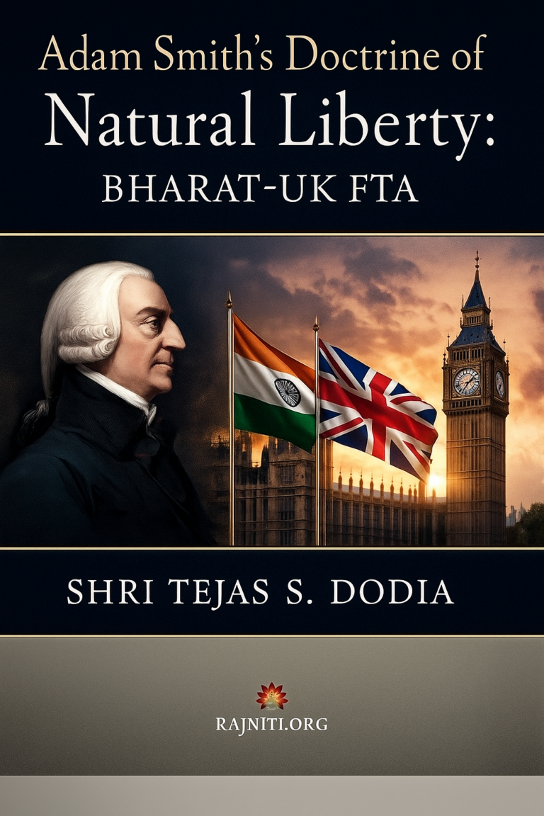 ADAM SMITH’S DOCTRINE OF NATURAL LIBERTY: BHARAT-UK FTA