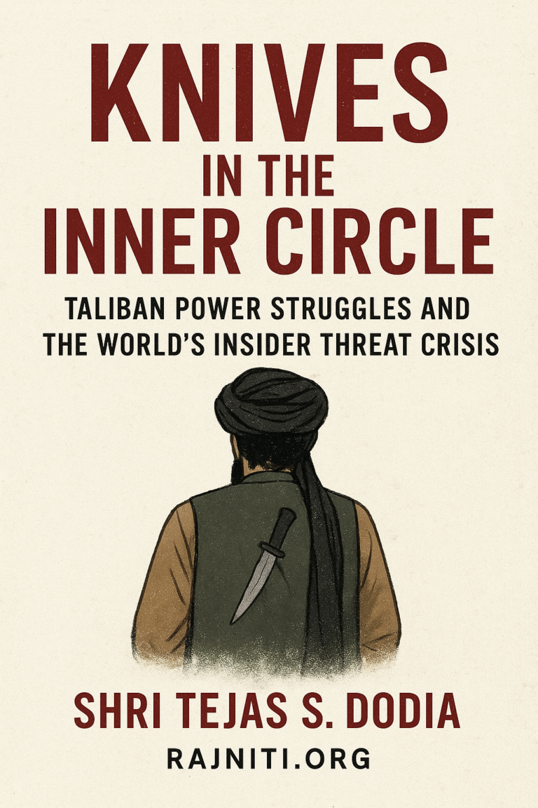 KNIVES IN THE INNER CIRCLE: TALIBAN POWER STRUGGLES AND THE WORLD’S INSIDER THREAT CRISIS