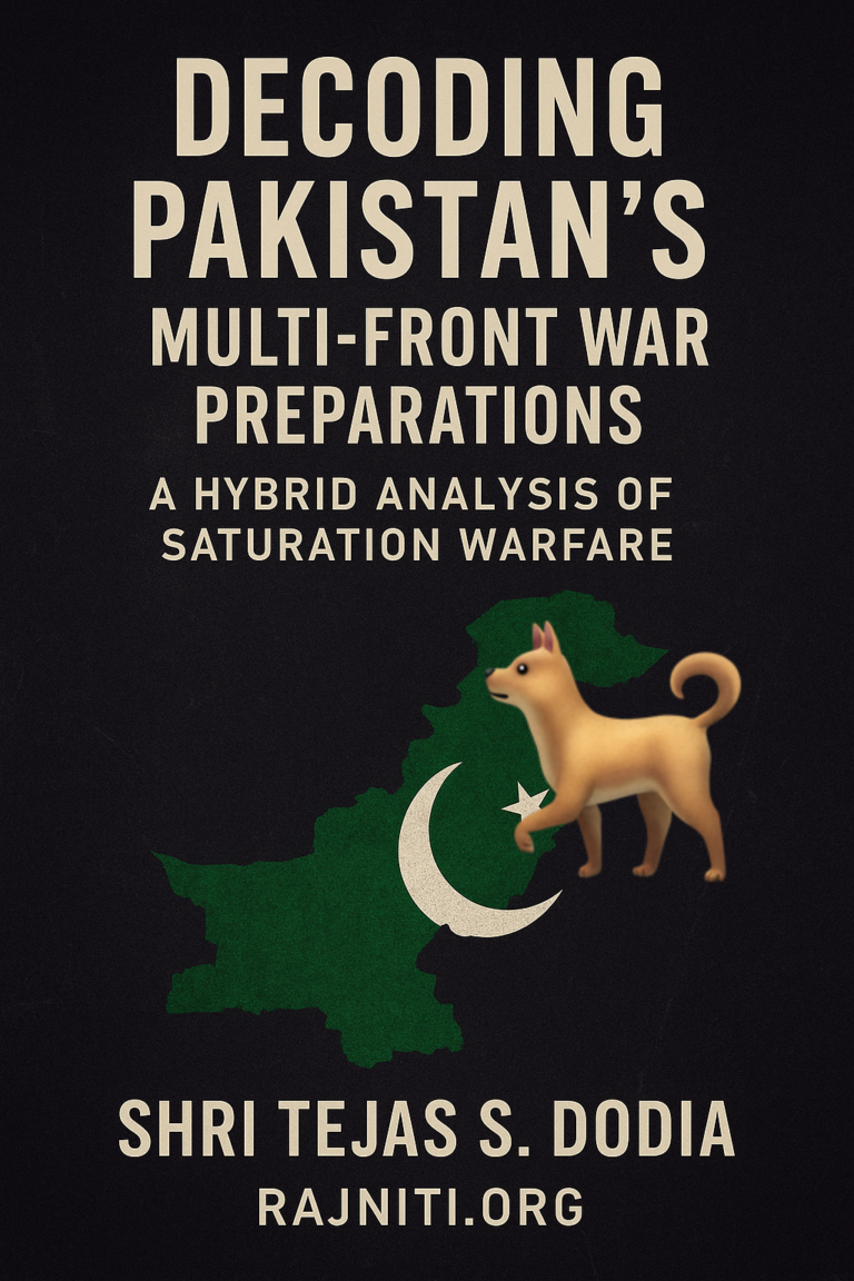 DECODING PAKISTAN’S MULTI-FRONT WAR PREPARATIONS: A HYBRID ANALYSIS OF SATURATION WARFARE.